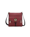 yz MKFRNV fB[X V_[obO obO Tania Crossbody Bag by Mia K Burgundy