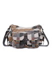 yz TSDuh fB[X V_[obO obO Camo Canvas Messenger Bag Gray