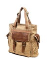 【送料無料】 TSDブランド レディース トートバッグ バッグ Women's Turtle Ridge Canvas Tote Bag Camel 2