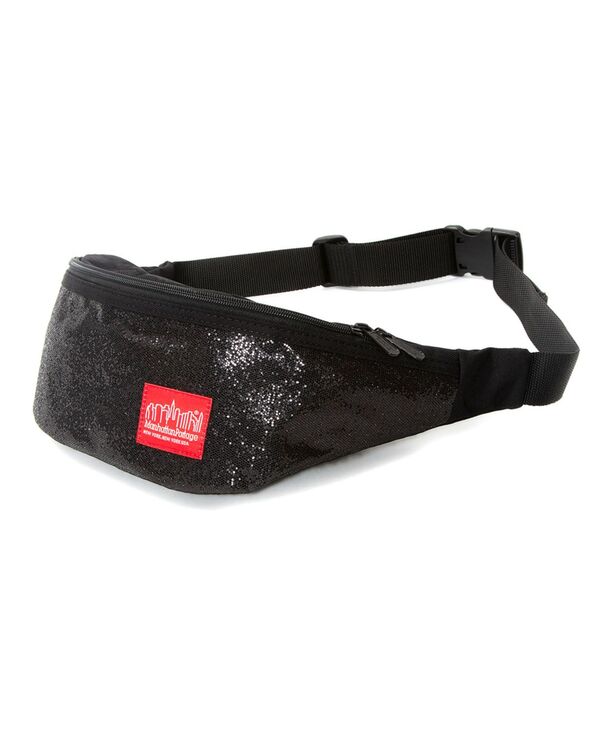 ブルックリン 【送料無料】 マンハッタンポーテージ レディース ボディバッグ・ウエストポーチ バッグ Limelight Brooklyn Bridge Waist Bag Black