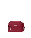  バッガリーニ レディース ショルダーバッグ バッグ Triple Zip Bag Red