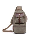 yz TSDuh fB[X {fBobOEEGXg|[` obO Turtle Ridge Canvas Sling Bag Olive