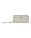 yz fBX fB[X z ANZT[ Women's Aria Accordian Zip Around Wallet Mushroom