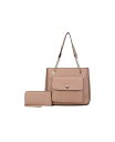 yz MKFRNV fB[X V_[obO obO Jenna Shoulder Bag and Wallet- 2 pieces by Mia k Nude