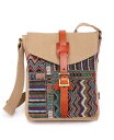 yz TSDuh fB[X V_[obO obO Four Season Canvas Crossbody Bag Khaki