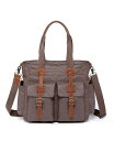 【送料無料】 TSDブランド レディース トートバッグ バッグ Urban Light Coated Canvas Tote Bag Brown