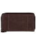 【送料無料】 マンシーニ レディース 財布 アクセサリー Casablanca Collection RFID Secure Zippered Clutch Wallet Brown