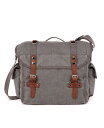 yz TSDuh fB[X V_[obO obO Silver Road Canvas Messenger Bag Gray