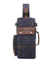 【送料無料】 TSDブランド レディース ボディバッグ・ウエストポーチ バッグ Hill Side Canvas Sling Bag Navy