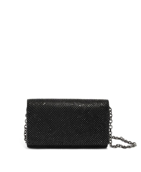  ハウス オブ ウォント レディース ショルダーバッグ バッグ H.O.W We Browse Shoulder Bag With Crossbody Chain Black diamante