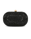 【送料無料】 ジュウェルダグレイミシュカ レディース クラッチバッグ バッグ Woman's Reign Crystal Oval Minaudiere Black(4)