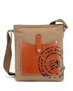 yz TSDuh fB[X V_[obO obO Super Horse Canvas Crossbody Bag Brown