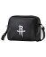 【送料無料】 フォコ レディース ハンドバッグ バッグ Women's Houston Rockets Team Color Continental Crossbody Handbag Black