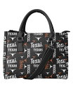 ブルックリン 【送料無料】 フォコ レディース トートバッグ バッグ Women's Texas Longhorns Repeat Brooklyn Tote Black