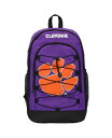 yz tHR fB[X obNpbNEbNTbN obO Men's and Women's Clemson Tigers Big Logo Bungee Backpack Purple