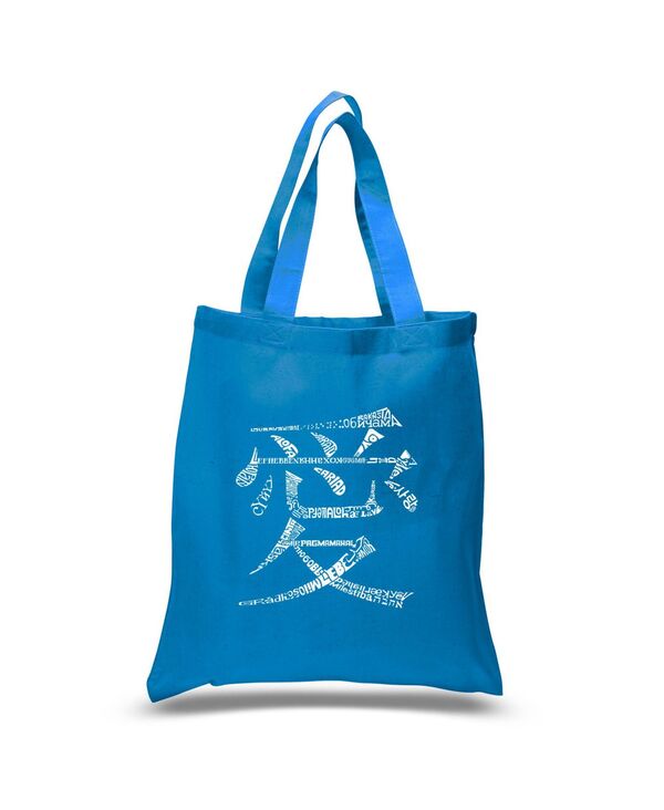 ̵ 륨ݥåץ ǥ ȡȥХå Хå The Word Love In 44 Languages - Small Word Art Tote Bag Sapphire