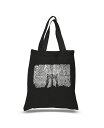 ブルックリン 【送料無料】 エルエーポップアート レディース トートバッグ バッグ Brooklyn Bridge - Small Word Art Tote Bag Black