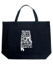 楽天ReVida 楽天市場店【送料無料】 エルエーポップアート レディース トートバッグ バッグ Sweet Home Alabama - Large Word Art Tote Bag Black