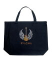 yz GG[|bvA[g fB[X g[gobO obO Lyrics To Freebird - Large Word Art Tote Bag Black