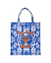 yz tHR fB[X g[gobO obO Women's New York Knicks Script Wordmark Tote Bag Blue