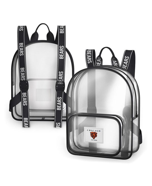 【送料無料】 ウェア バイ エリン アンドルーズ レディース バックパック・リュックサック バッグ Men's and Women's Chicago Bears Clear Stadium Backpack Clear