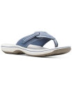 【送料無料】 クラークス レディース サンダル シューズ Women 039 s Cloudsteppers Brinkley Jazz Sandals Blue Gray