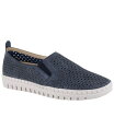 【送料無料】 イージーストリート レディース スニーカー シューズ Women 039 s Fresh Slip On Sneakers Navy