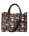 ブルックリン 【送料無料】 フォコ レディース トートバッグ バッグ Women's Clemson Tigers Repeat Brooklyn Tote Black