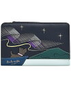 【送料無料】 ラドリー ロンドン レディース 財布 アクセサリー Wandering Star Medium Leather Bifold Wallet Navy