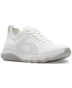 【送料無料】 クラークス レディース スニーカー シューズ Women 039 s Circuit Tie Lace-Up Slip-On Shoes White Knit