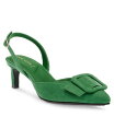 【送料無料】 アンクライン レディース サンダル シューズ Women's Iva Pointed Toe Slingback Pumps Green(4)