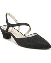 yz CtXgCh fB[X pvX V[Y Minimalist Slingback Pumps Black Rhinestone Fabric