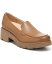 【送料無料】 ナチュライザー レディース スリッポン・ローファー シューズ Cabaret Lug Sole Loafers English Tea Brown Faux Leather