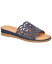 【送料無料】 ベラヴィータ レディース サンダル シューズ Women's Italy Cas-Italy Italy Slide Sandals Navy Kidsuede Italian Leather