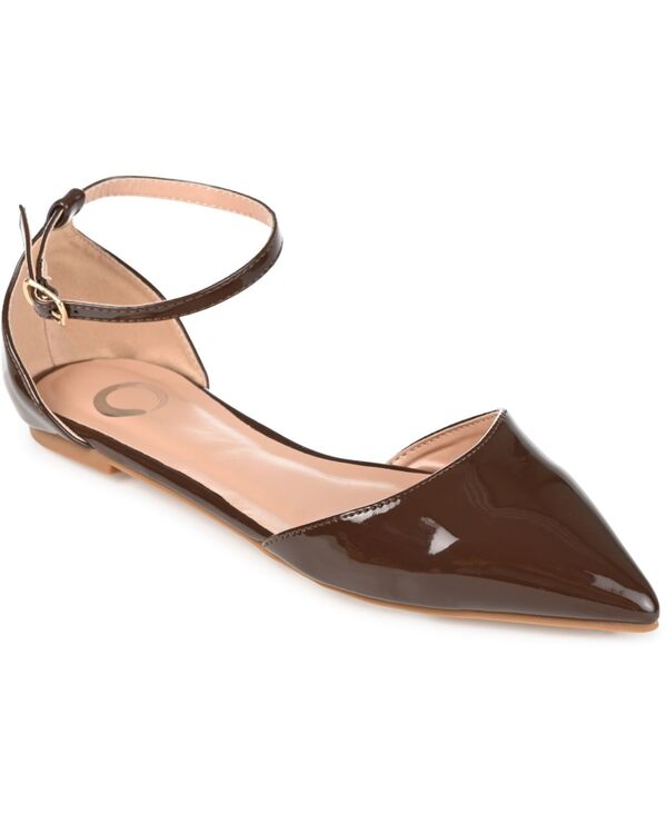 【送料無料】 ジュルネ コレクション レディース パンプス シューズ Women's Reba Flats Brown