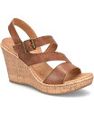  ビーオーシー レディース サンダル シューズ Women's Schirra Comfort Wedge Sandals Polyurethane- Dark Tan