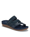 yz xAgbvX fB[X T_ V[Y Women's Jonelle Slide Flat Sandals Navy