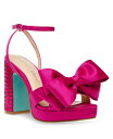 【送料無料】 ベッツィジョンソン レディース サンダル シューズ Women's Maddy Bow Platform Evening Sandals Fuchsia