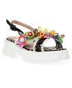 【送料無料】 ベッツィジョンソン レディース サンダル シューズ Women 039 s Graysen Embellished Foam Sandals Black Multi