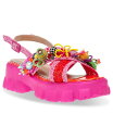 【送料無料】 ベッツィジョンソン レディース サンダル シューズ Women 039 s Graysen Embellished Foam Sandals Pink Multi