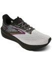 【送料無料】 ブルックス レディース スニーカー ランニングシューズ シューズ Women's Launch 10 Running Sneakers from Finish Line Black White Violet