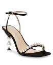 【送料無料】 ベッツィジョンソン レディース ヒール シューズ Women's Jacy Strappy Embellished Evening Sandals Black