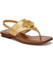 【送料無料】 フランコサルト レディース サンダル シューズ Emmie Slingback Thong Sandals Gold Faux Leather