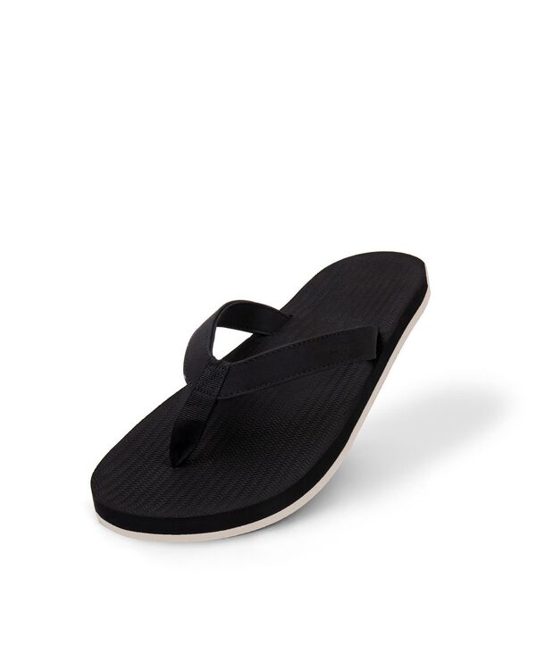  インドソール レディース サンダル シューズ Women's Flip Flops Sneaker Sole Sea salt sole/black