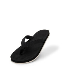 【送料無料】 インドソール レディース サンダル シューズ Women's Flip Flops Sneaker Sole Sea salt sole/black