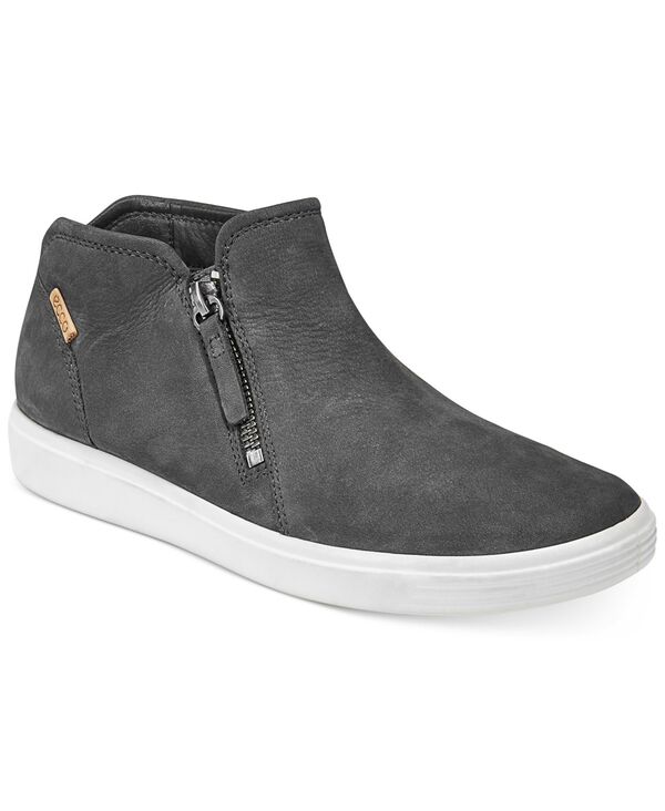 【送料無料】 エコー レディース スニーカー シューズ Women's Soft 7 Low Booties Dark Shadow Grey