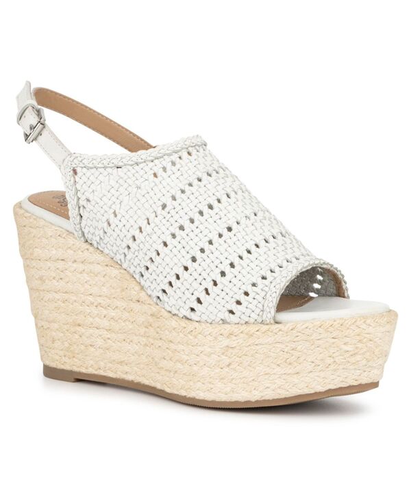  ビンテージファンドリー レディース サンダル シューズ Women's Cynthia Wedge Sandal White