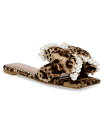 【送料無料】 ベッツィジョンソン レディース サンダル シューズ Women's Liah Printed Slide Bow Flat Sandals Leopard