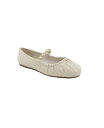 【送料無料】 ケネスコール レディース パンプス シューズ Women 039 s Eimar Imitation Pearl Square Toe Ballet Flats Soft Gold