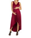 【送料無料】 24セブンコンフォート レディース ワンピース トップス Sleeveless Fit and Flare High Low Maternity ...